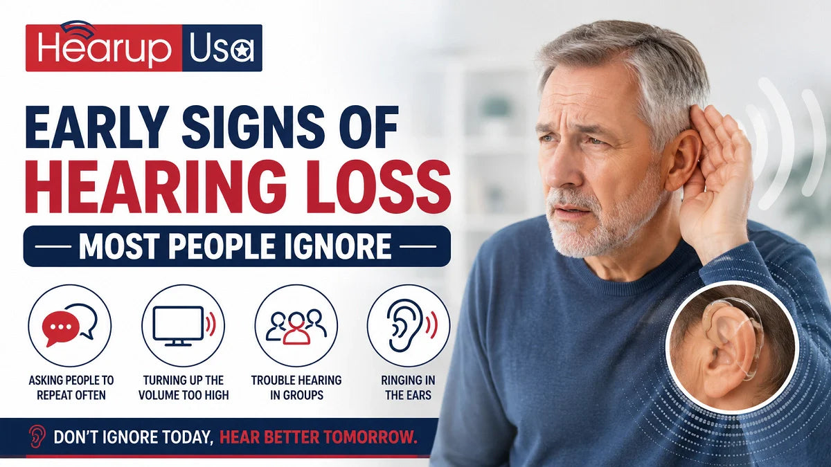 Early Signs of Hearing Loss Most People Ignore