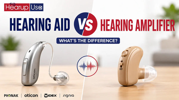 Hearing Aid vs Hearing Amplifier – What's the Difference?