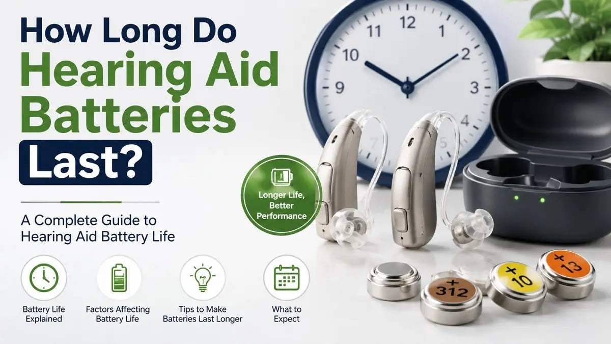 How Long Do Hearing Aid Batteries Last?