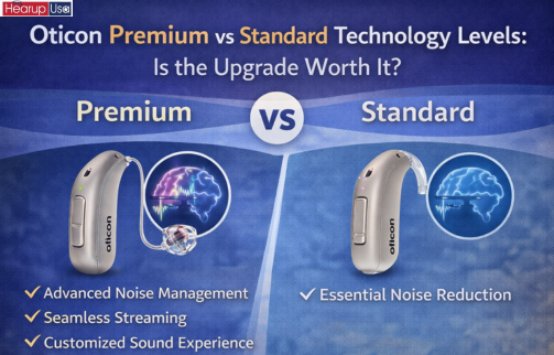 Oticon Premium vs Standard Technology Levels: Is the Upgrade Worth It?
