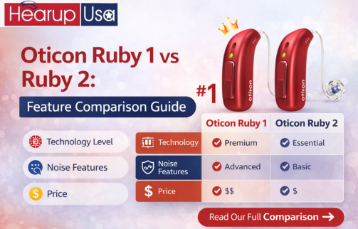Oticon Ruby 1 vs Ruby 2: Feature Comparison Guide