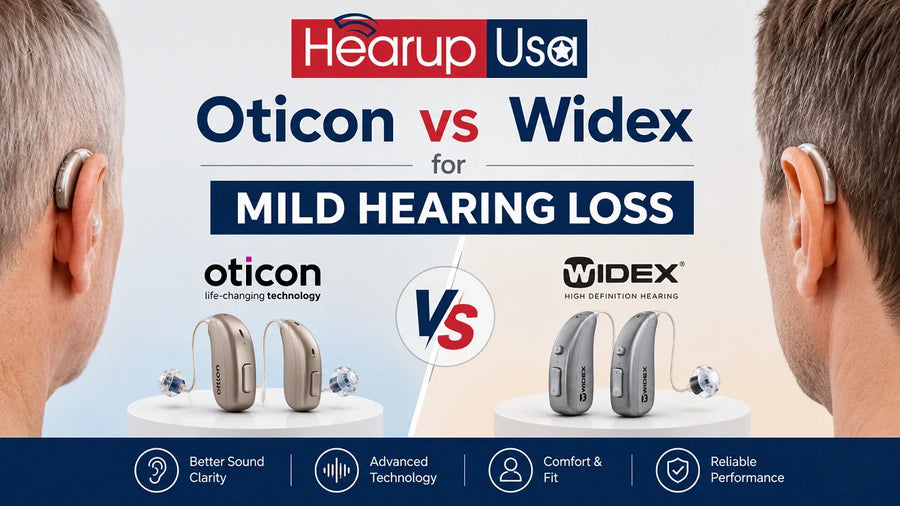 Oticon vs Widex for Mild Hearing Loss