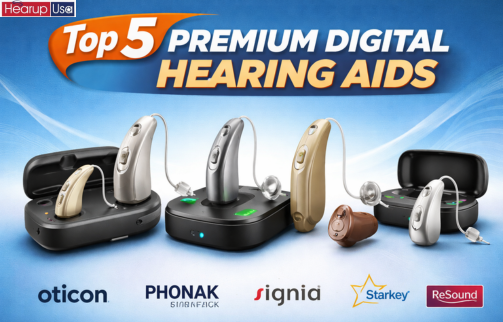 Top 5 Premium Digital Hearing Aids