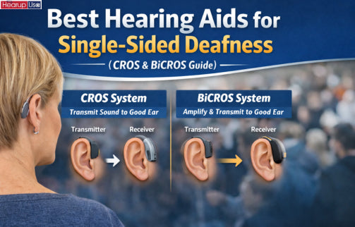 Best Hearing Aids for Single-Sided Deafness (CROS & BiCROS Guide 2026)
