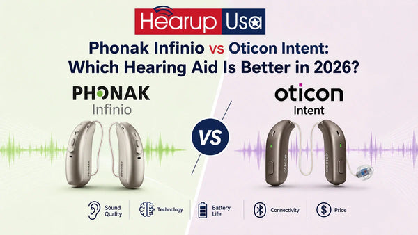 Phonak Infinio vs Oticon Intent: Which Hearing Aid Is Better in 2026?