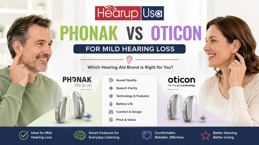 Phonak vs Oticon for Mild Hearing Loss
