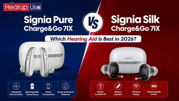 Signia Pure Charge&Go 7IX vs Silk Charge&Go 7IX: Which Hearing Aid Is Best in 2026?
