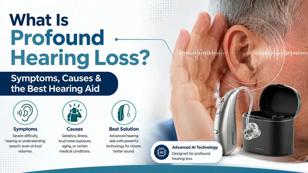 What Is Profound Hearing Loss? Symptoms, Causes & the Best Hearing Aid