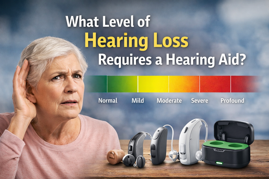 What Level of Haring Loss Requires a Hearing Aid?