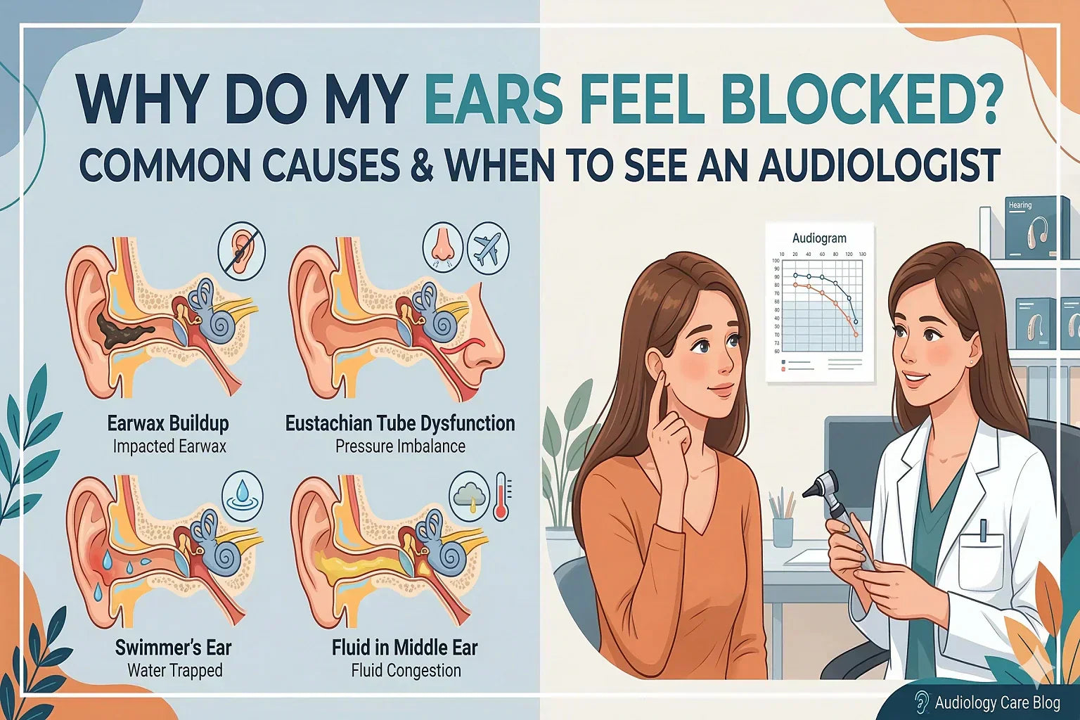 Why Do My Ears Feel Blocked? Common Causes and When to See an Audiologist