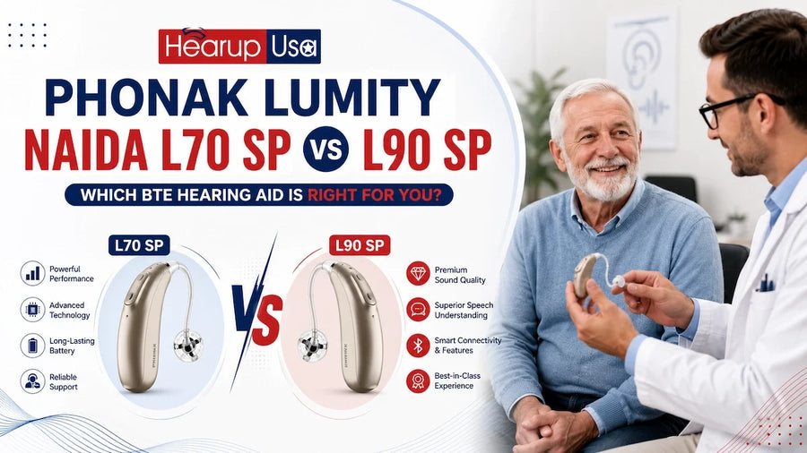 Phonak Lumity Naida L70 SP vs L90 SP: Which BTE Hearing Aid Is Right for You?