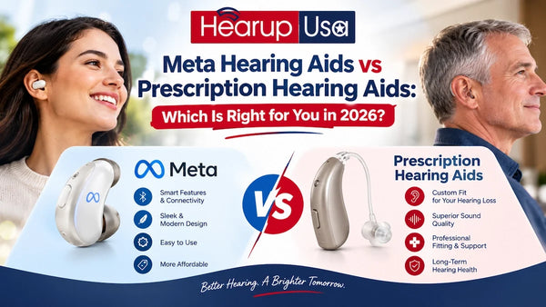 Meta Hearing Aids vs Prescription Hearing Aids: Which Is Right for You in 2026?