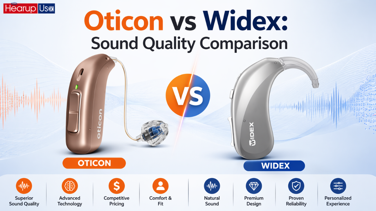 Oticon vs Widex: Sound Quality Comparison