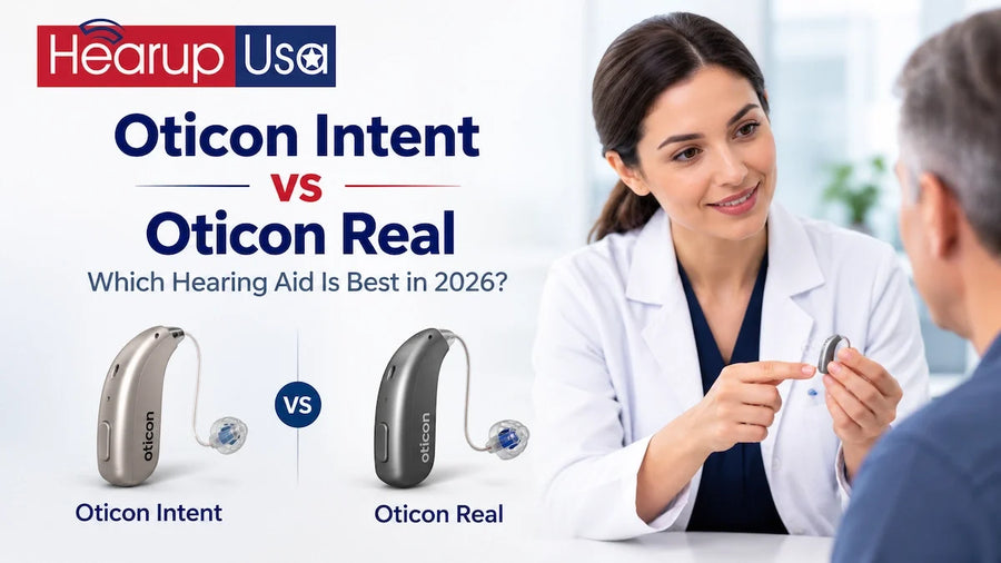 Oticon Intent vs Oticon Real: Which Hearing Aid Is Best in 2026?