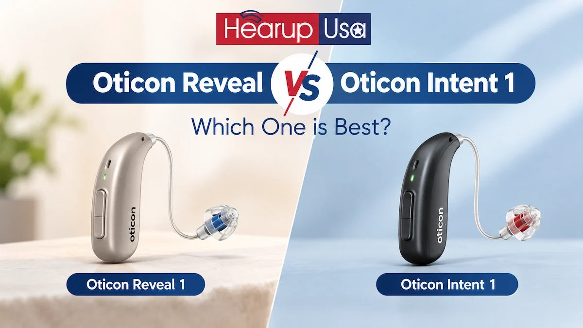 Oticon Reveal 1 vs Oticon Intent 1: Which One Is Best in 2026?