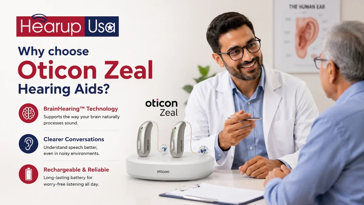 Why Choose Oticon Zeal Hearing Aids?
