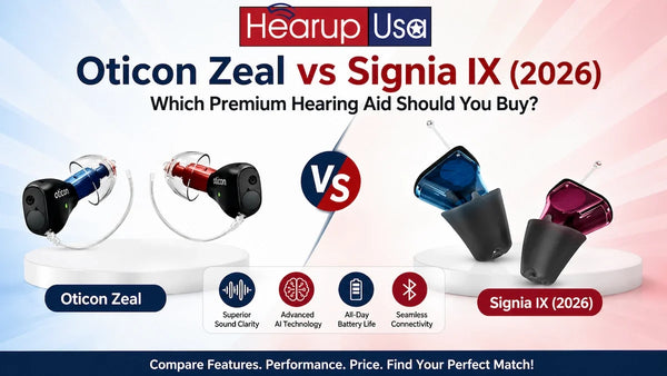 Oticon Zeal vs Signia IX : Which Premium Hearing Aid Should You Buy?