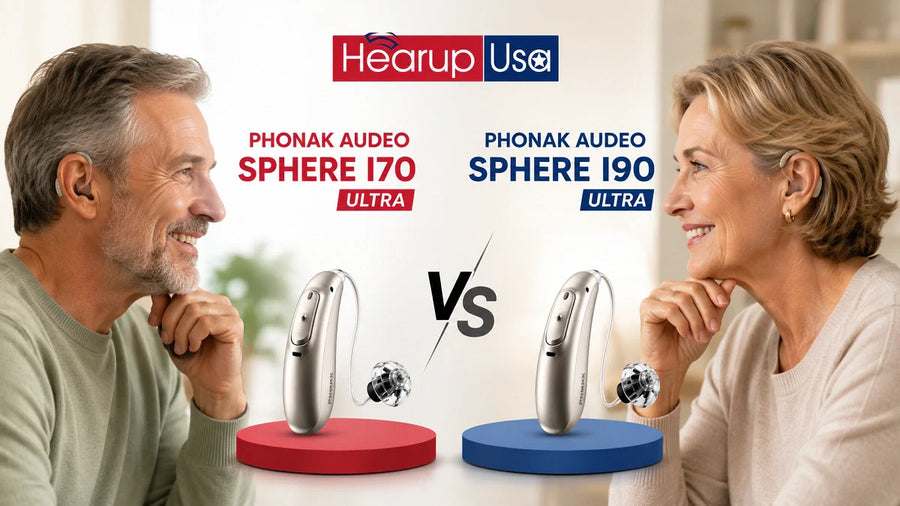 Phonak Audeo Sphere I70 Ultra vs I90 Phonak Audeo Sphere Ultra