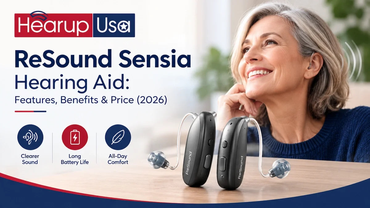 ReSound Sensia Hearing Aid: Features, Benefits & Price (2026)