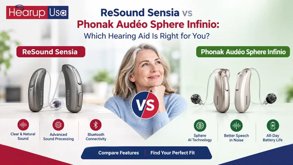 ReSound Sensia vs Phonak Audéo Sphere Infinio: Which Hearing Aid Is Right for You?