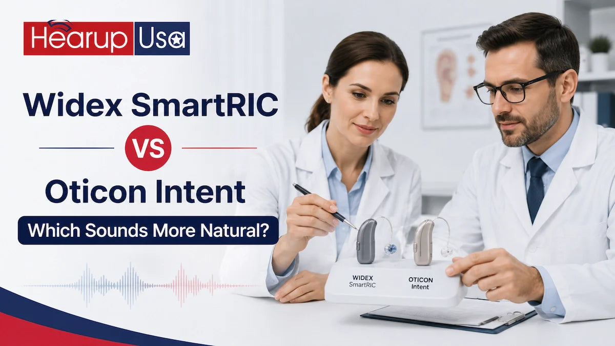 Widex SmartRIC vs Oticon Intent: Which Sounds More Natural?