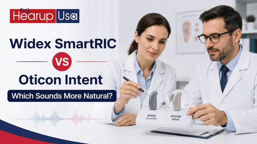 Widex SmartRIC vs Oticon Intent: Which Sounds More Natural?