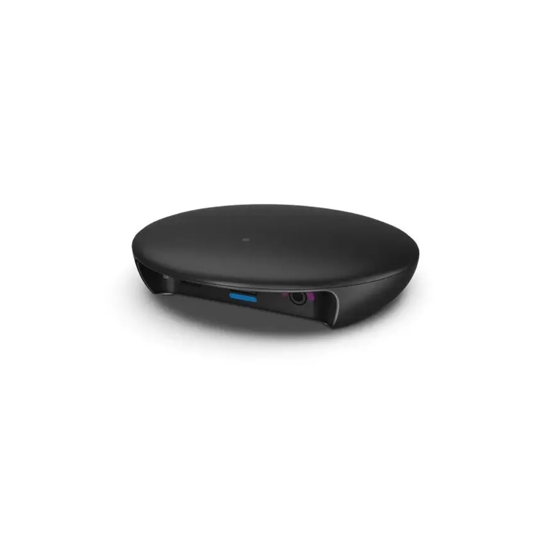 Signia TV Sound – Sleek Black Wireless Audio Streamer for Crystal-Clear TV Listening