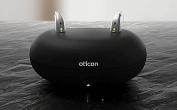 Oticon Ruby 1 Mini RITE Power Rechargeable Direct Streaming RIC Hearing Aid