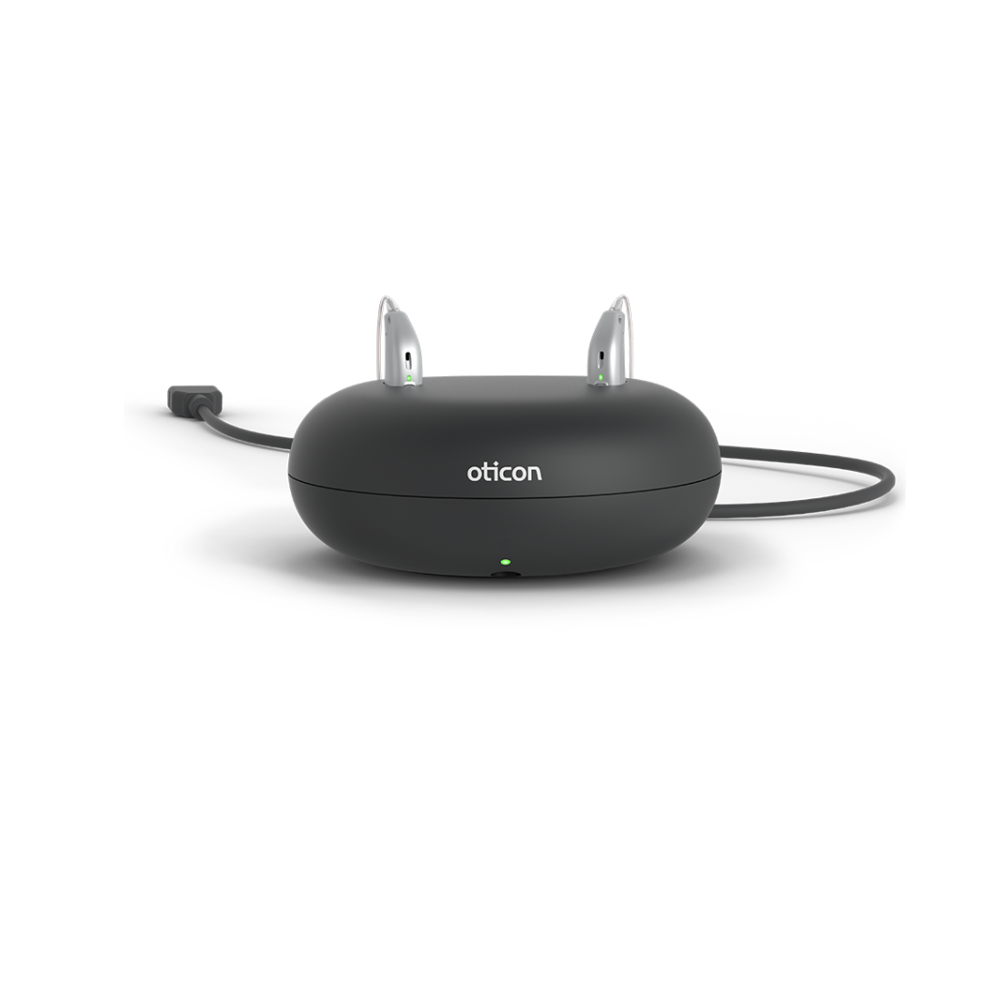 Oticon Desktop Charger  Fast & Reliable Charging Dock for Oticon Hearing Aids