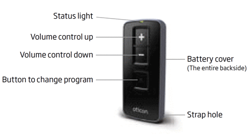 Oticon Remote Control 3.0 – Wireless Hearing Aid Controller