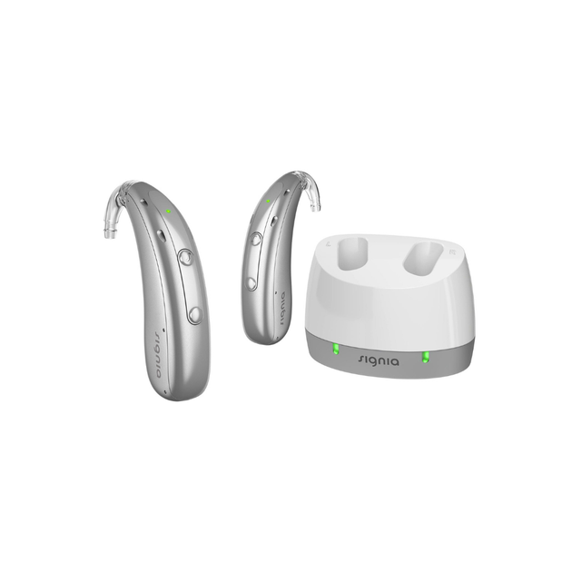 Signia Bte Ric Signia Motion Charge&Go 1IX BTE Rechargeable Hearing Aids for Tinnitus ...