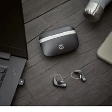 Widex Moment MRRLD 220 Smart RIC Programmable Digital Hearing Aid, Slim Rechargeable Bluetooth Connectivity, 2 Hearing aids with Portable Charger