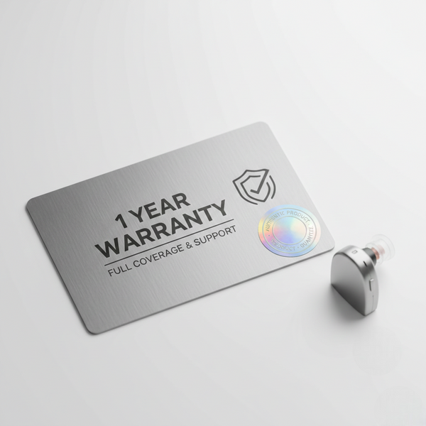 1-Year Extended Warranty for Hearing Aids