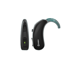 Widex Magnify MBR3D 50 Behind The Ear (BTE) Rechargeable Battery Bluetooth Enabled, 2 Hearing Aids with charger