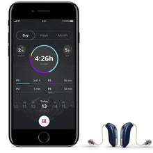 Oticon Jet 1 Mini RITE Power Open Fit Battery Mini RIC Bluetooth Connectivity Hearing Aid.