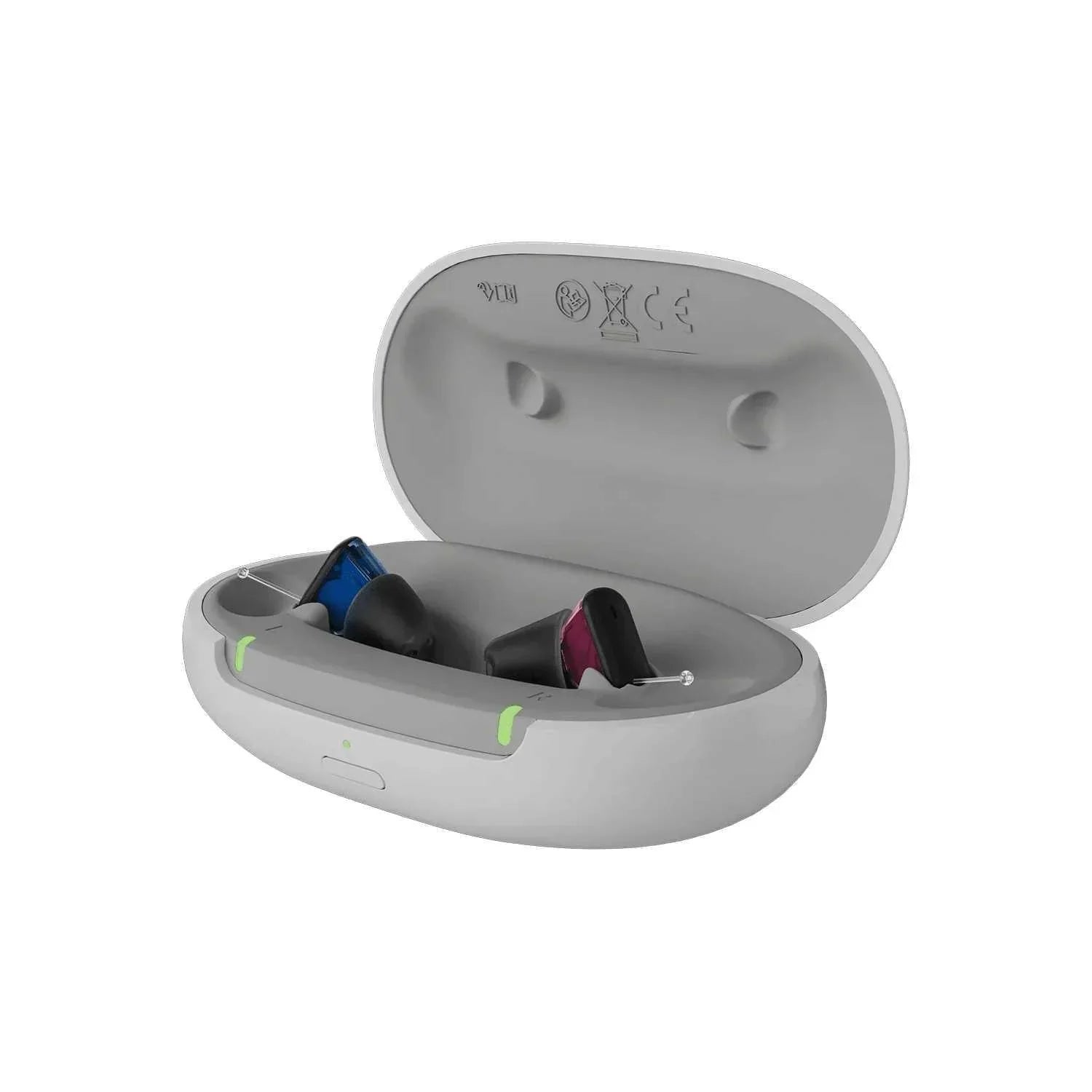 Signia Silk Charge&Go 7IX Rechargeable Mini CIC Invisible Hearing Aid ...