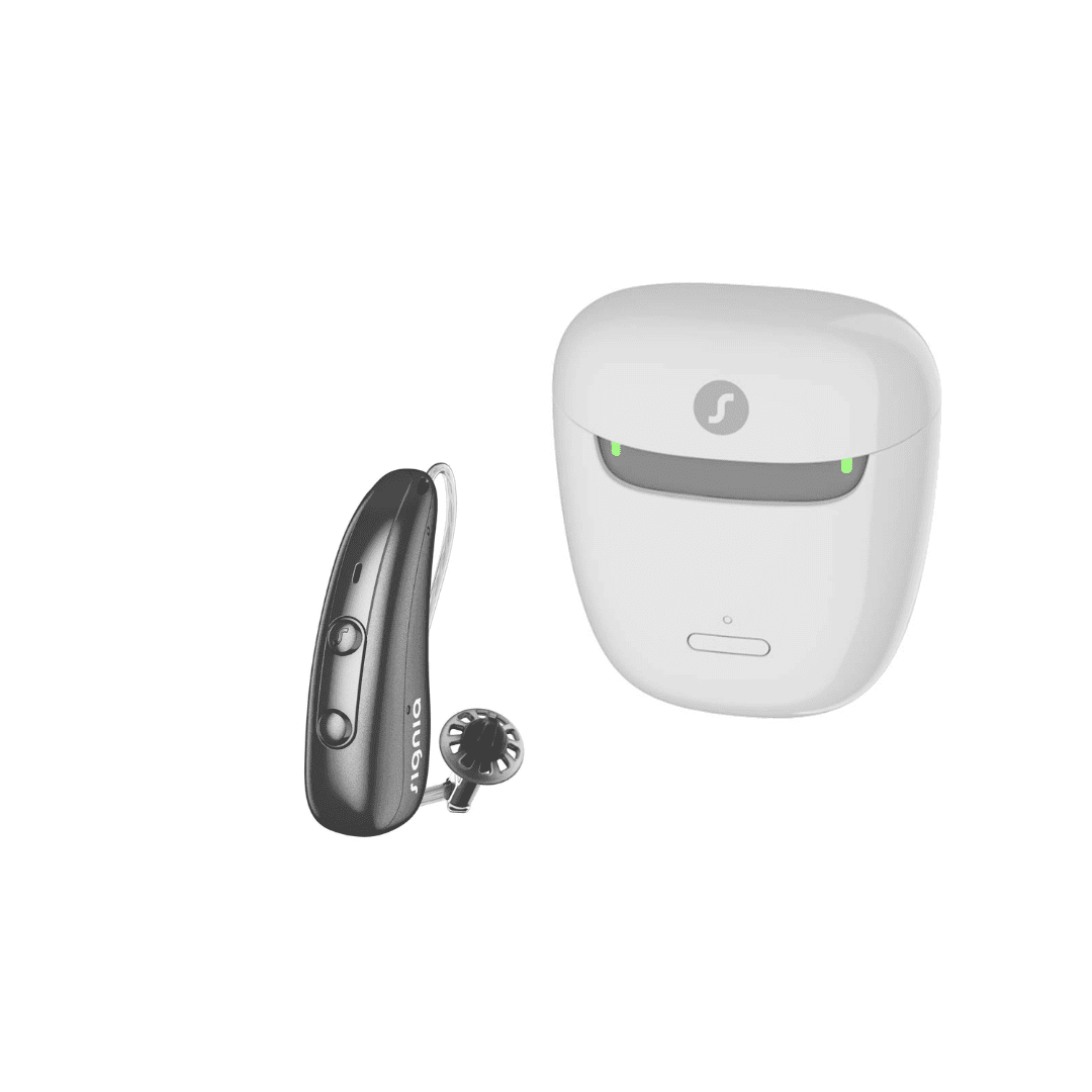Signia Bte Ric Signia Pure Charge&Go 3IX Rechargeable Bluetooth RIC Hearing Aids ...