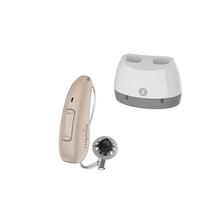 Signia Pure Charge& GO T 1 AX RIC Rechargeable Hearing Aid, Bluetooth Connectivity, Multi Directional Microphones