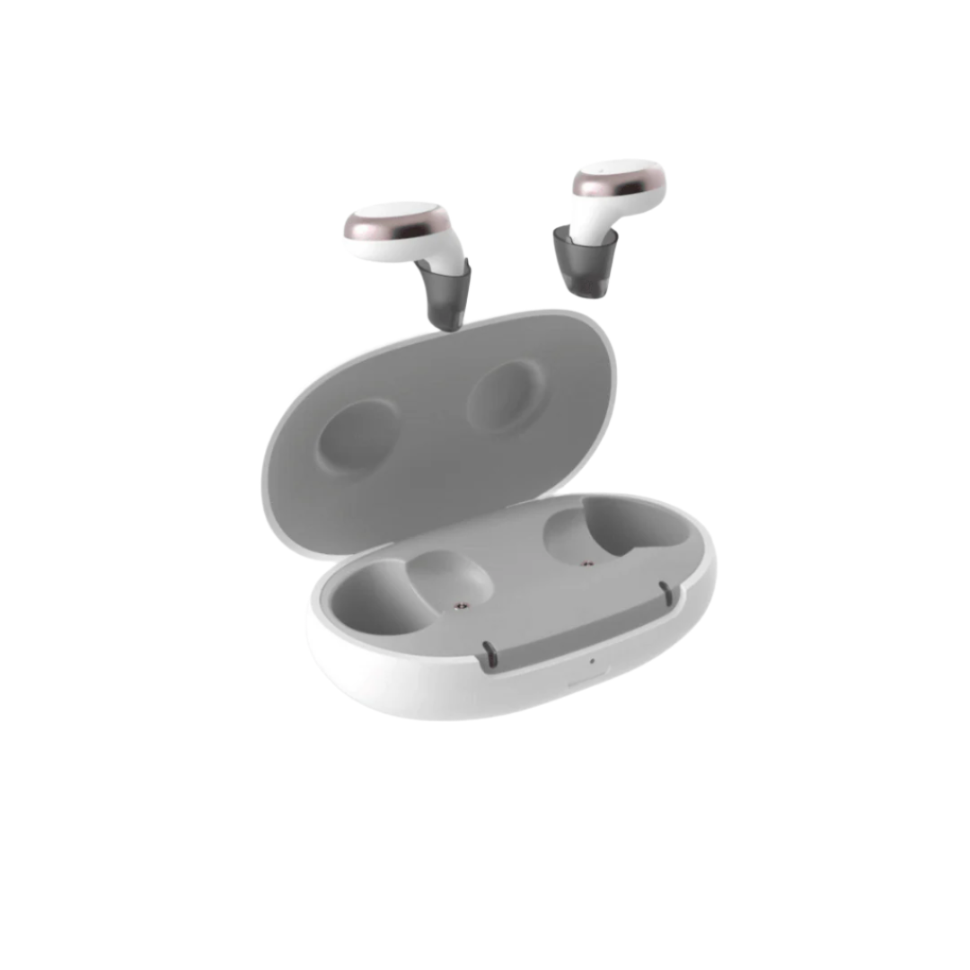 Signia Active X Rechargeable Hearing Aid In The Ear (ITE), Mini Bluetooth Connectivity Ear Aid