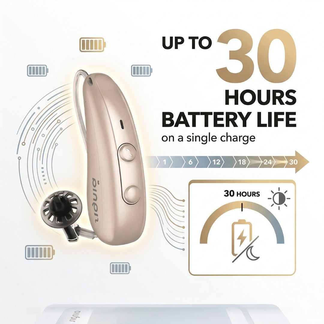 Signia Pure Charge&Go T 3IX Rechargeable Bluetooth RIC Hearing Aid ...