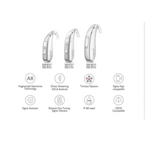 Signia Intuis 4.0 (SP/P/M) BTE Hearing Aid, Digital Battery Operated Hearing Aid