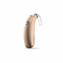 Phonak Lumity Naida L70-PR I Rechargeable BTE Bluetooth Enabled Hearing Aid with CROS & Charger