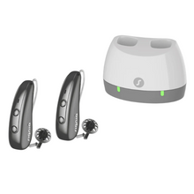 Signia Pure Charge& Go 3IX Rechargeable Hearing Aid Bluetooth Connectivity Receiver in Canal, Mini Light Weight Ear Aid