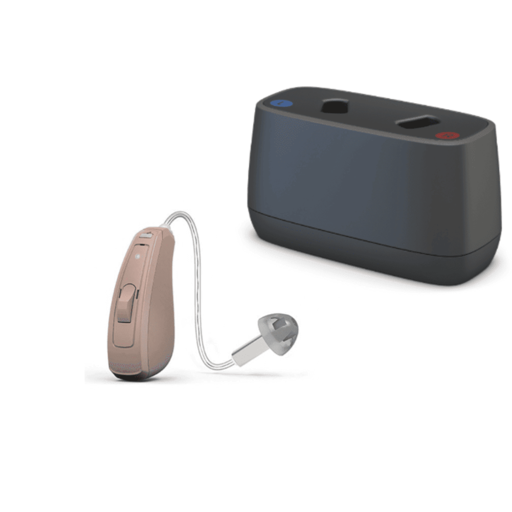 ReSound Key 361 RIE Rechargeable Hearing Aids | Bluetooth Sound