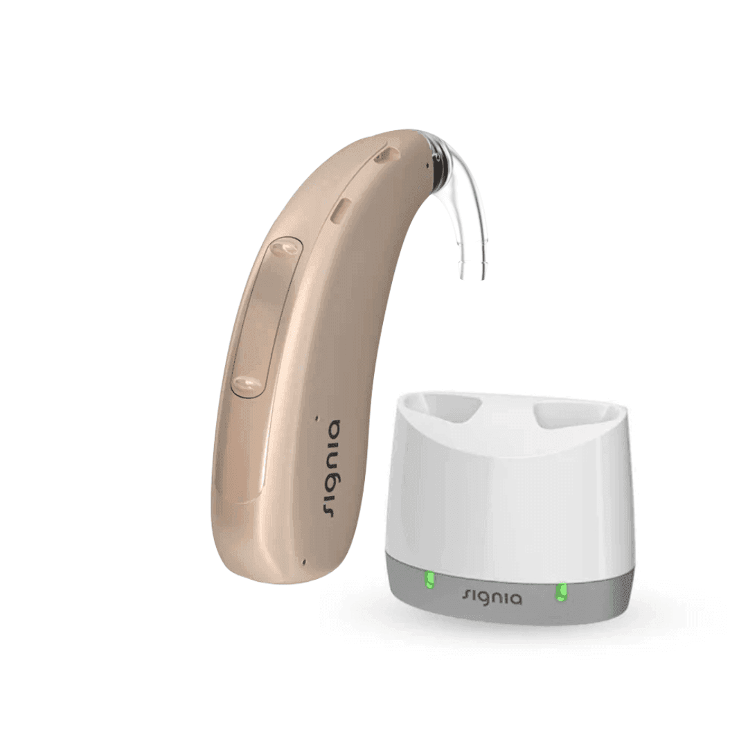 Signia Motion Charge&Go SP 3X Rechargeable Bluetooth BTE Hearing Aid ...