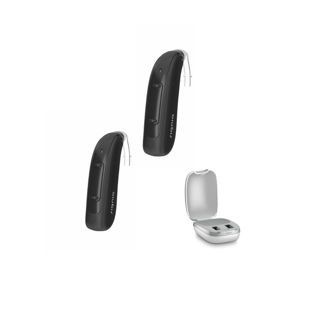 Signia Bte Signia Motion Charge&Go 3X Rechargeable Bluetooth BTE Hearing Aid ...