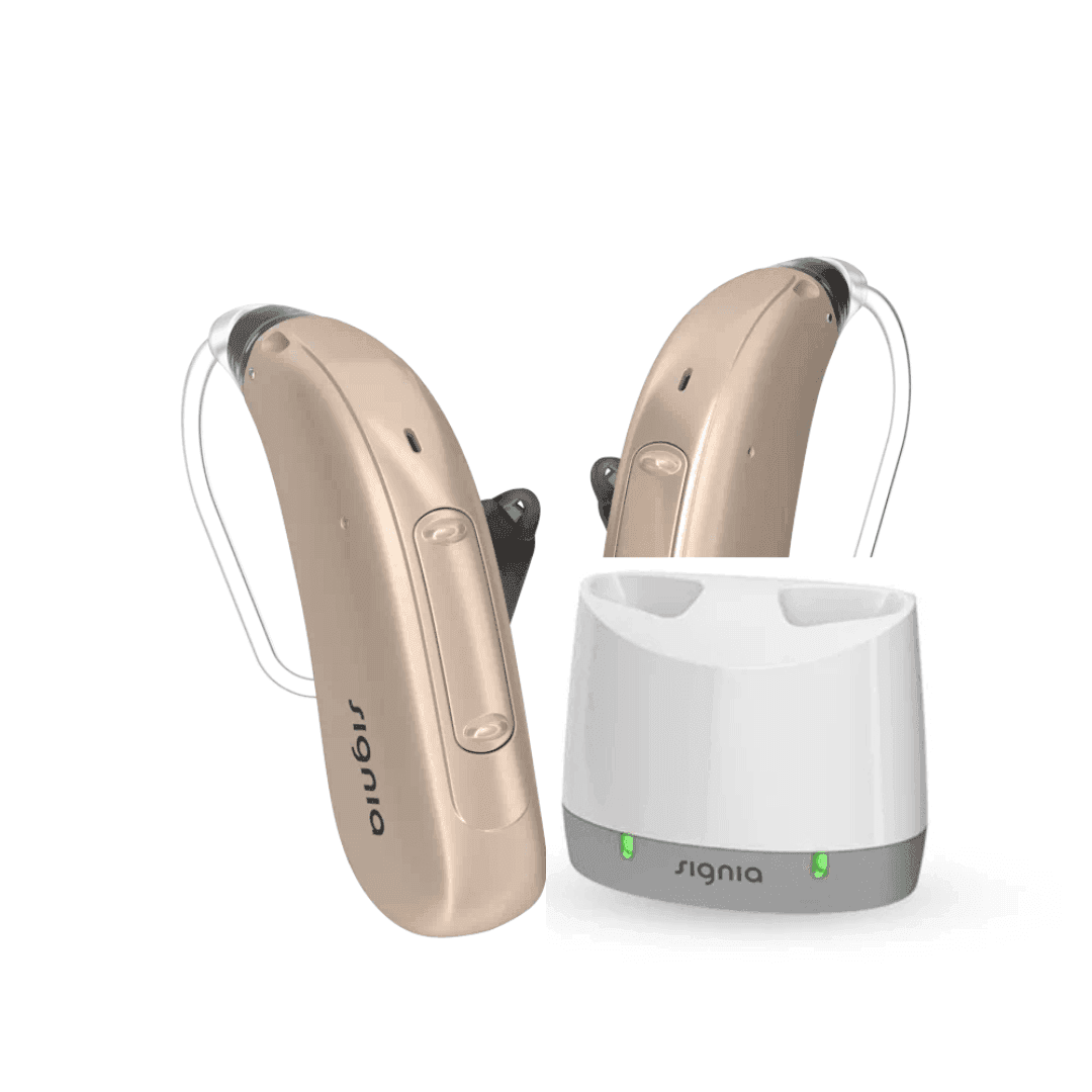 Signia Bte Signia Motion P 1X Charge&Go BTE Hearing Aid | Rechargeable – HearUpUSA