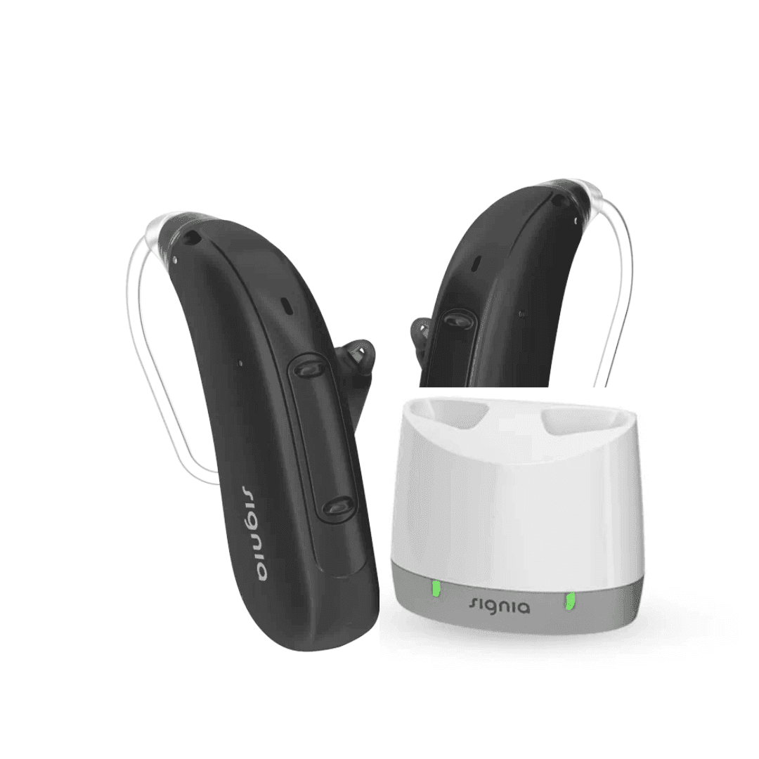 Signia Bte Signia Motion P 1X Charge&Go BTE Hearing Aid | Rechargeable – HearUpUSA