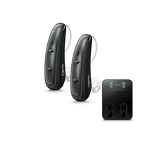 Signia Pure Charge& Go 2X Rechargeable Hearing Aid, Receiver in Canal RIC, Tinnitus Balance Bluetooth Connectivity