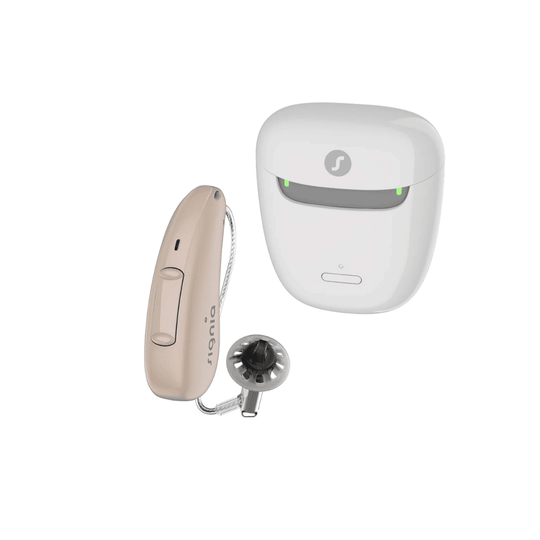 Signia Pure C&G T 5AX Rechargeable Bluetooth RIC Hearing Aids – HearUpUSA